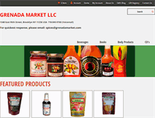 Tablet Screenshot of grenadamarket.com